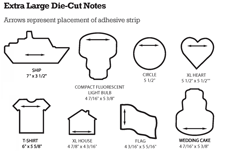 Extra Large Die Cut Shapes